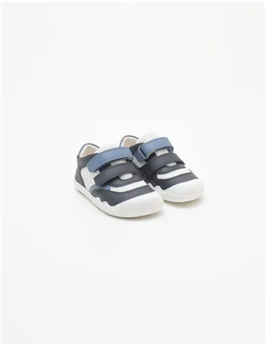 Sneakers bambino Steppieup blu bianco