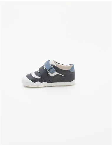 Sneakers bambino Steppieup blu bianco