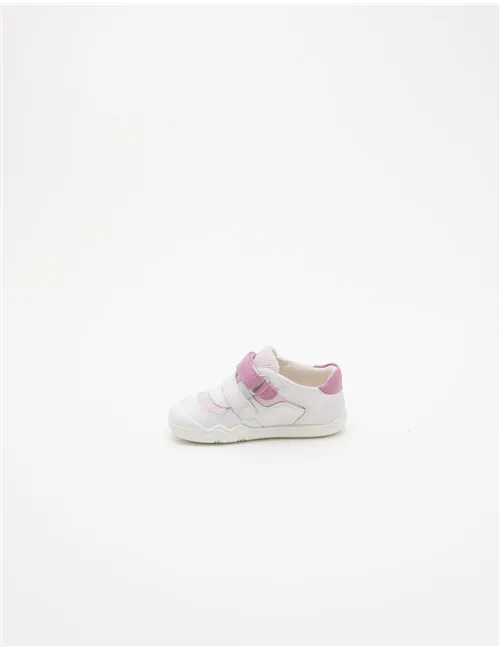 Sneakers bambina Steppieup bianco rosa