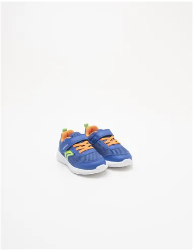 Sneakers bambino Sprintye blu arancione