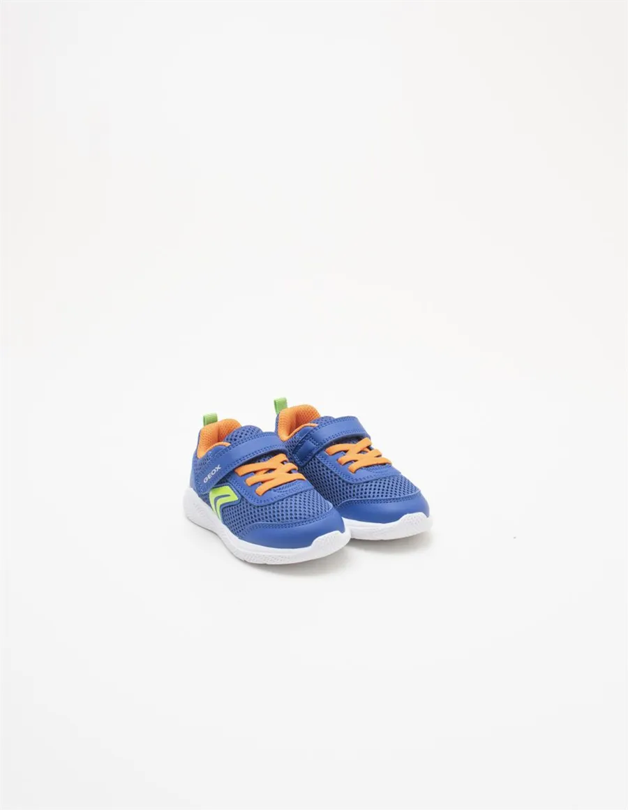Sneakers bambino Sprintye blu arancione