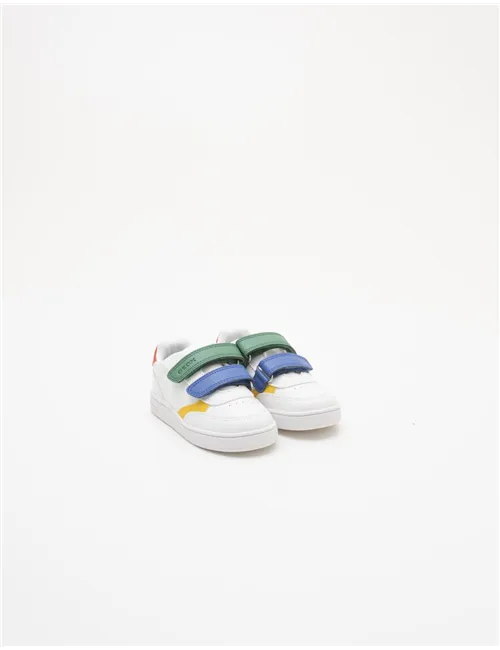 Sneakers bambino Eclyper bianco verde blu
