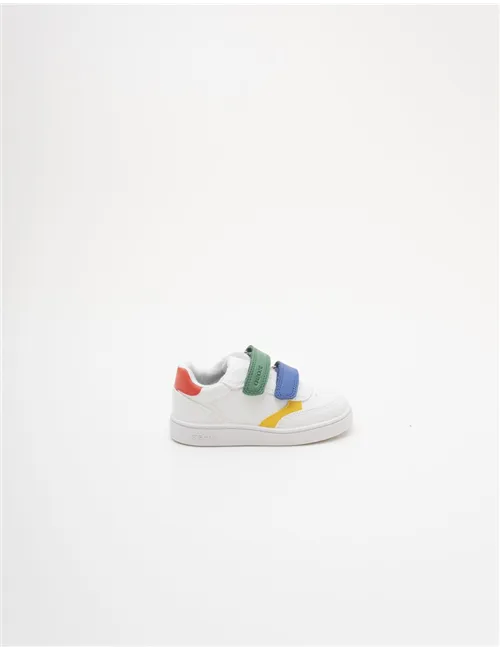 Sneakers bambino Eclyper bianco verde blu