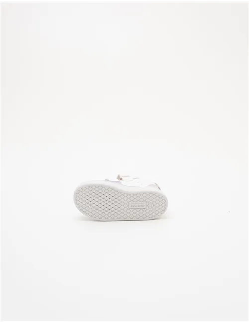 Sneakers bambina Eclyper bianco rosa lilla