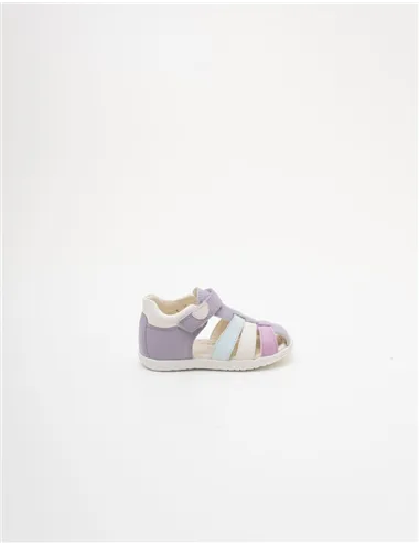 Sandali bambina Macchia lilla