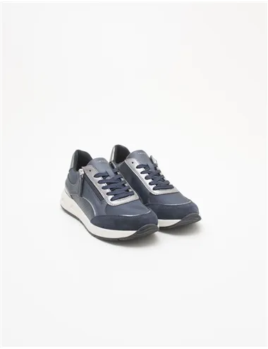 Sneakers donna Bulmya blu grigio