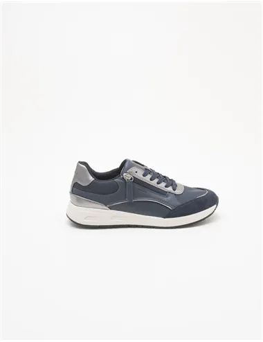 Sneakers donna Bulmya blu grigio