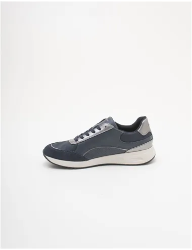 Sneakers donna Bulmya blu grigio