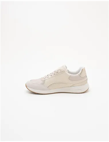 Sneakers donna Bulmya beige oro