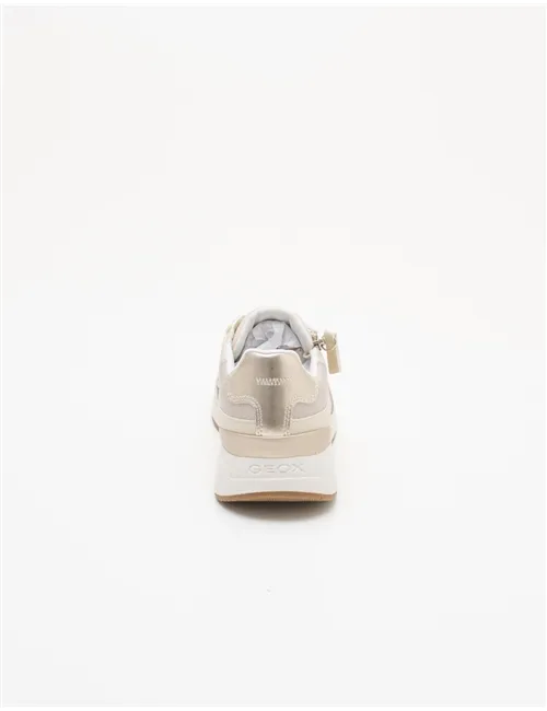 Sneakers donna Bulmya beige oro