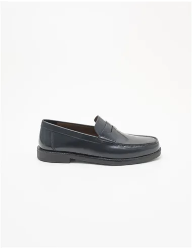 Mocassini uomo Recanati blu