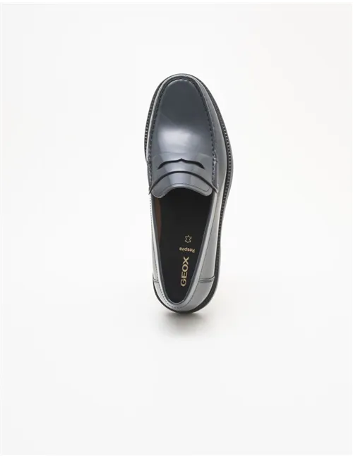 Mocassini uomo Recanati blu