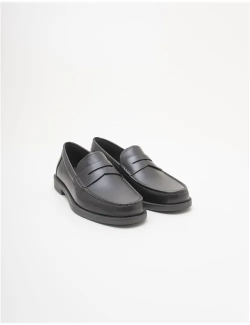 Mocassini uomo Recanati pelle testa di moro