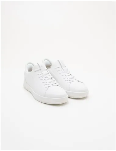 Sneakers uomo FlexTride Plus pelle bianco