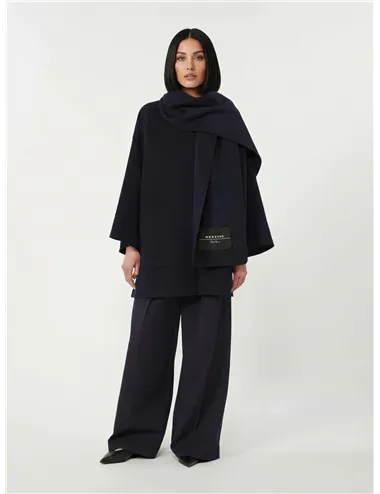 Cappotto con sciarpa Fulcro