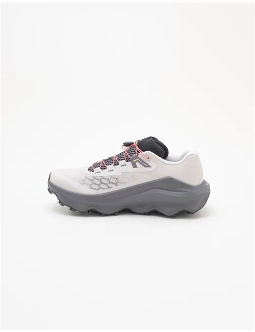 Ultraglide 4 scarpe trail running da uomo in mesh grigio-bianco-nero-rosa