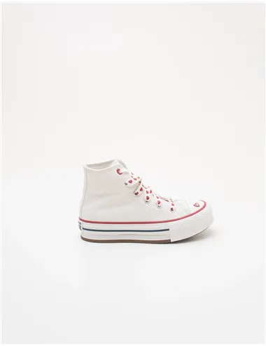 Sneakers bambina Chuck Taylor All Star Lift Platform Valentine's Day bianco