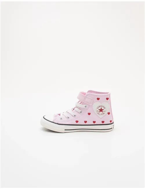 Sneakers bambina Chuck Taylor Easy-On Valentine's Day rosa