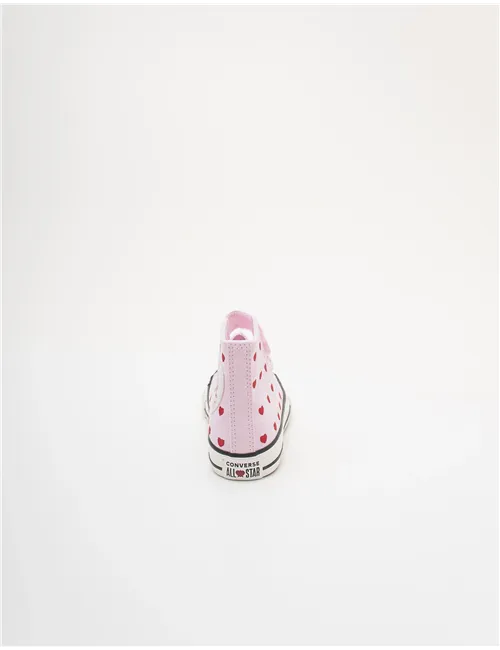 Sneakers bambina Chuck Taylor Easy-On Valentine's Day rosa