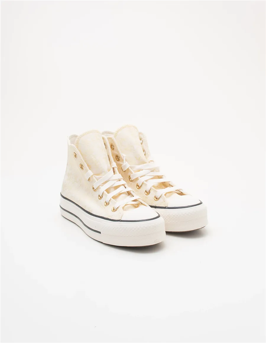 Sneakers donna Chuck Taylor All Star Lift panna oro