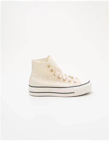 Sneakers donna Chuck Taylor All Star Lift panna oro