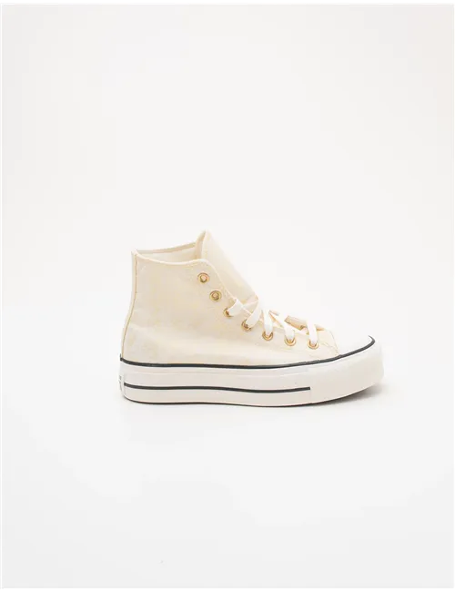 Sneakers donna Chuck Taylor All Star Lift panna oro
