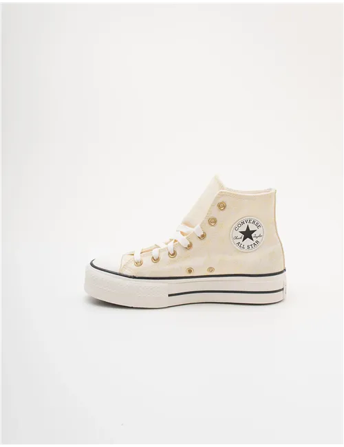 Sneakers donna Chuck Taylor All Star Lift panna oro