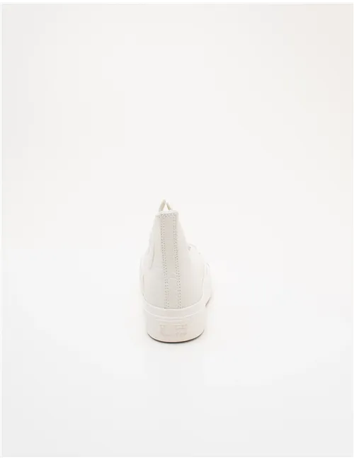 Sneakers donna All Star Lift Crocodile bianco