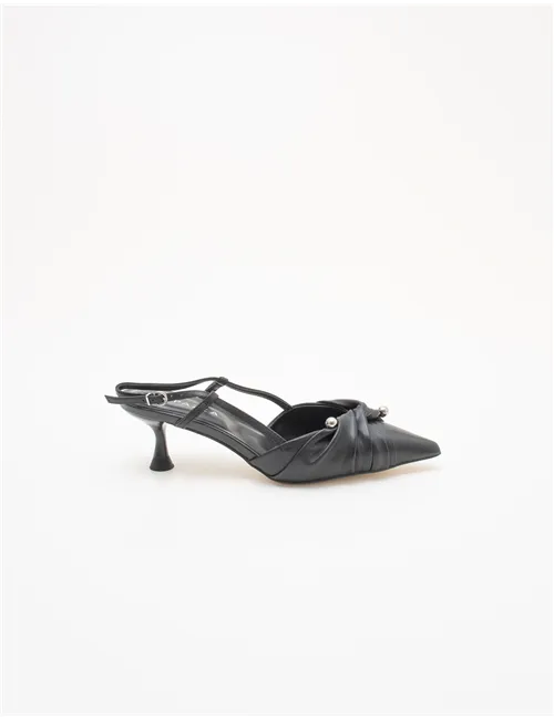Décolleté slingback donna Glow04chan nero