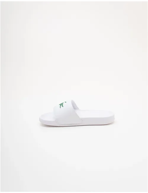 Ciabatte uomo Serve Slide bianco-verde