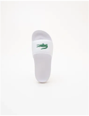Ciabatte uomo Serve Slide bianco-verde