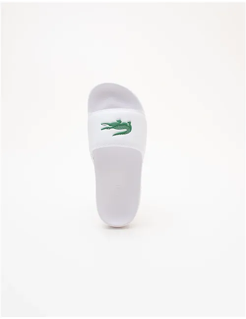 Ciabatte uomo Serve Slide bianco-verde