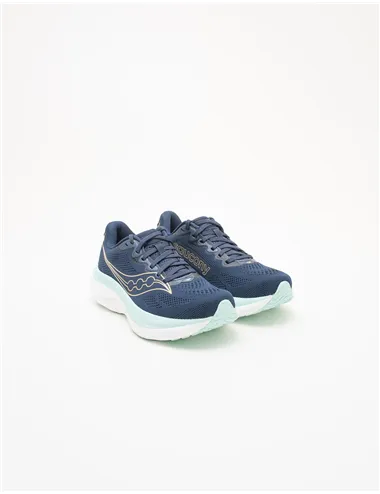 Scarpe running donna Ride navy-aqua