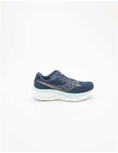 Scarpe running donna Ride navy-aqua
