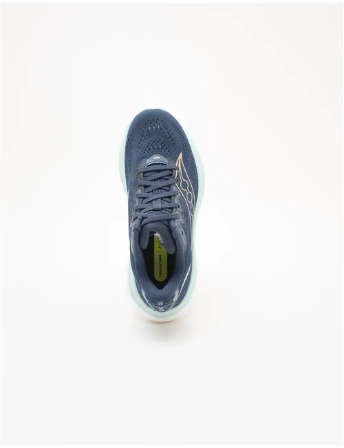 Scarpe running donna Ride navy-aqua