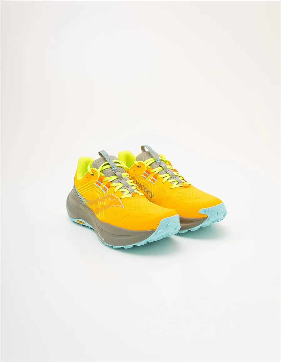 Scarpe trail running uomo Xodus Ultra giallo-arancione-azzurro