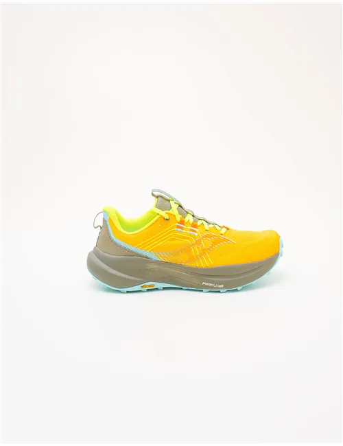 Scarpe trail running uomo Xodus Ultra giallo-arancione-azzurro