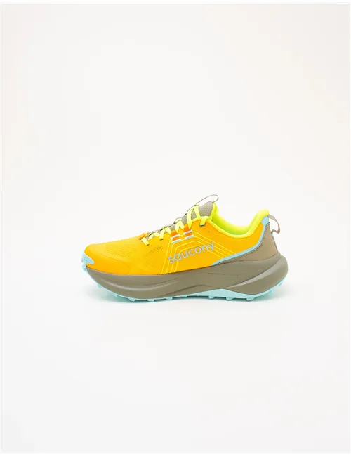 Scarpe trail running uomo Xodus Ultra giallo-arancione-azzurro