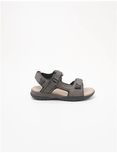Sandali outdoor uomo U55ELB grigio