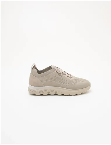 Sneakers uomo Maglia Rete beige