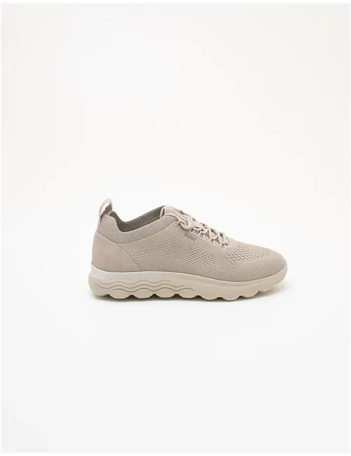 Sneakers uomo Maglia Rete beige