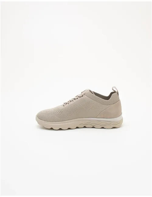 Sneakers uomo Maglia Rete beige