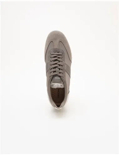Sneakers uomo suede taupe