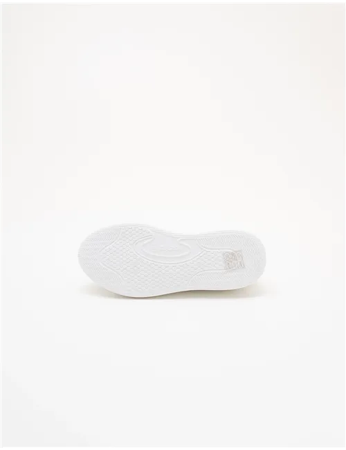 Sneakers donna platform azzurro-bianco