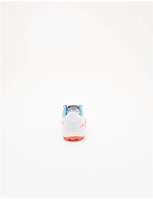 Scarpe da calcetto bambino Turf bianco