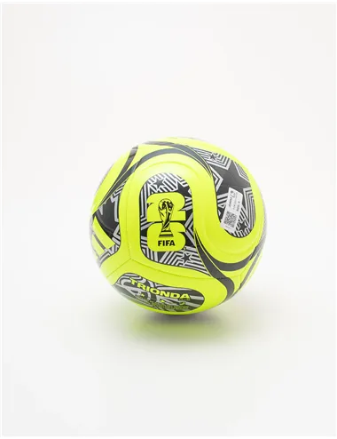 Pallone da calcio Trionda FIFA World Cup 26™ lime silver nero