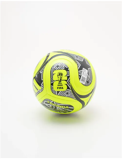 Pallone da calcio Trionda FIFA World Cup 26™ lime silver nero