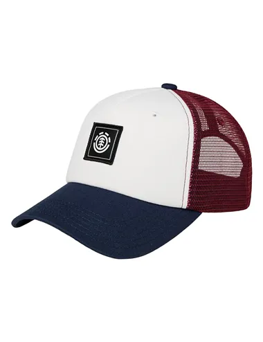 Cappellino uomo Icon Mesh bianco blu bordeaux
