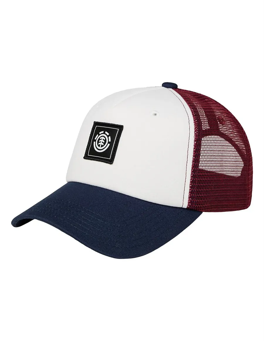 Cappellino uomo Icon Mesh bianco blu bordeaux