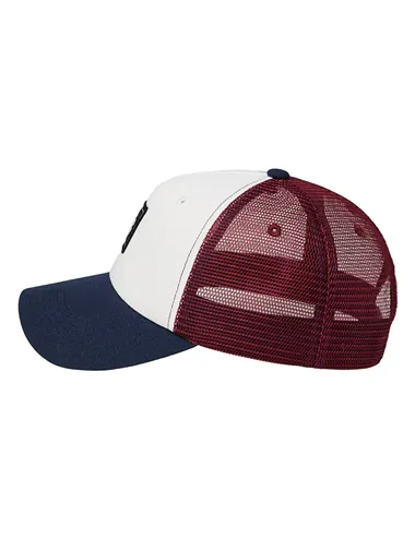 Cappellino uomo Icon Mesh bianco blu bordeaux